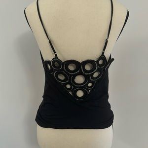 Knit top with detail back